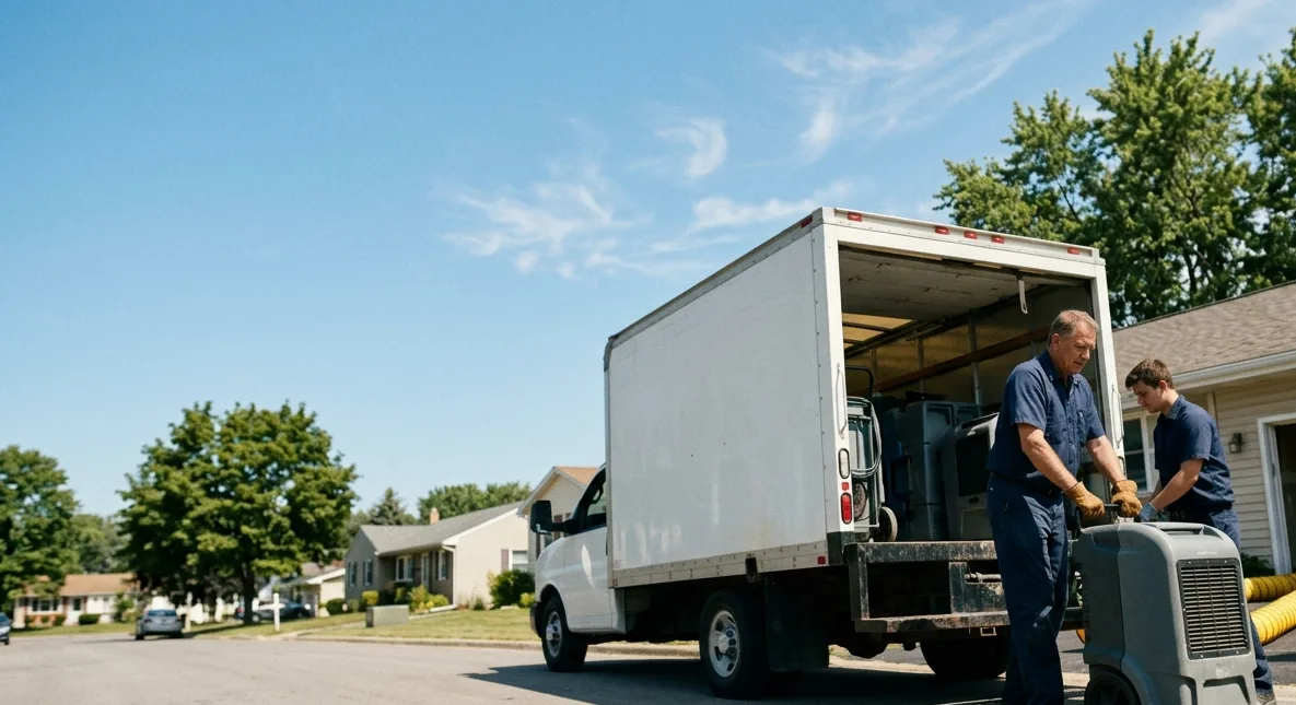 Water Damage Cleanup in Kimberly, WI near me